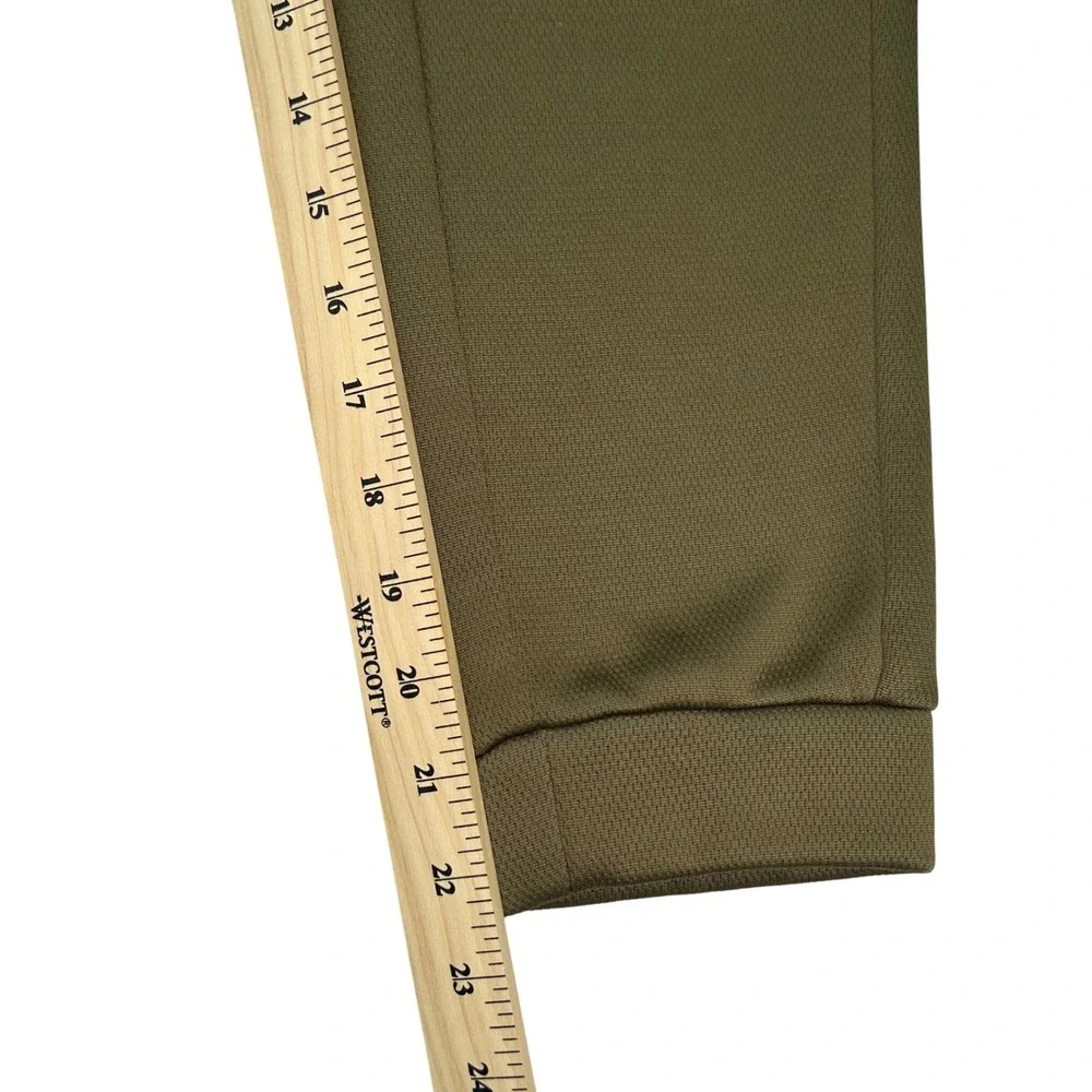 Old Navy Techie Fleece Go-Dry Joggers Olive Green Black‎ Kids Size L 10-12